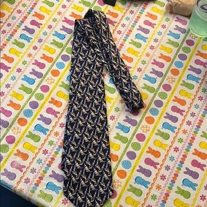 LAUREN RALPH LAUREN SAIL BOARDING SILK MEN'S NECK TIE